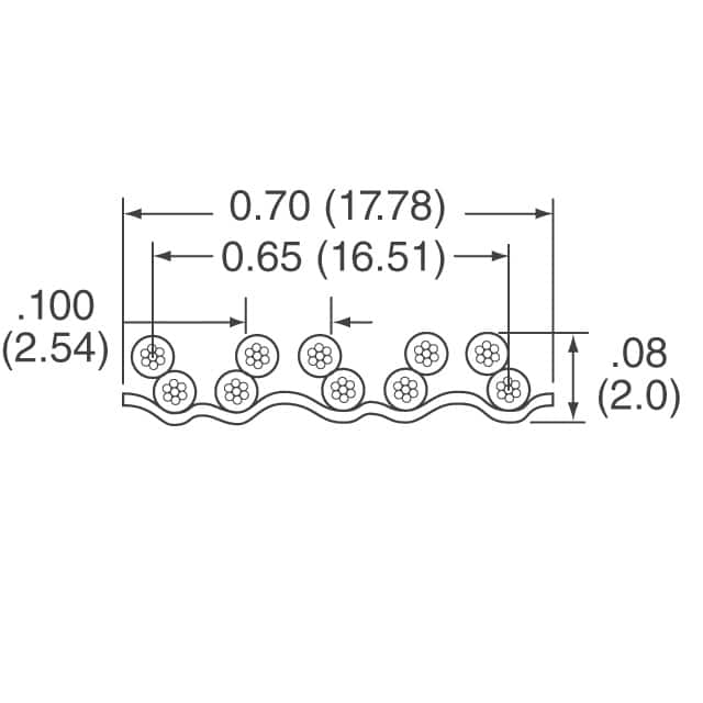 1700/14BW 3M  Cavi Fili